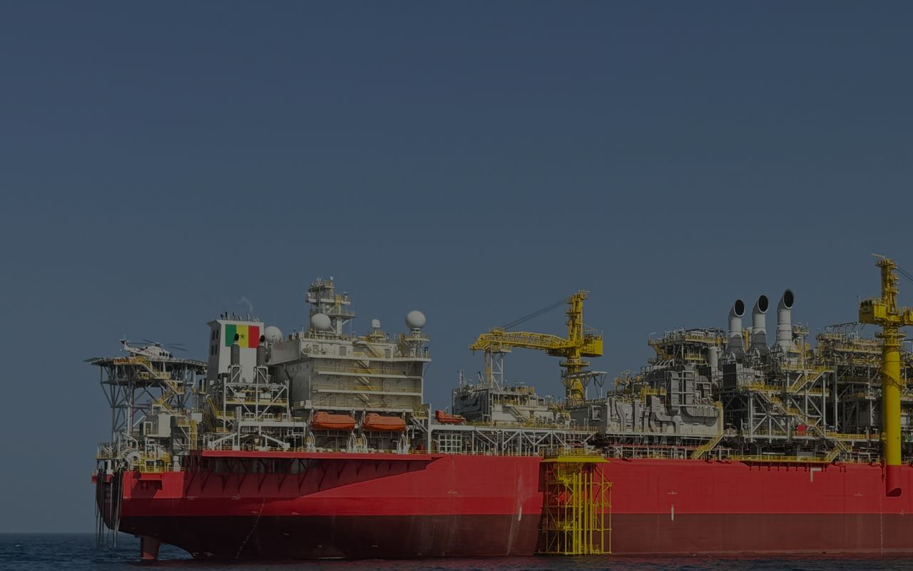 Unité flottante de production de pétrole en mer