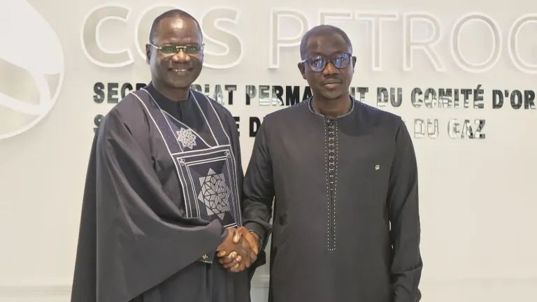 Visite du ministre de l'Énergie et du Pétrole au Secrétariat permanent du COS-PETROGAZ, le 24 juillet 2026