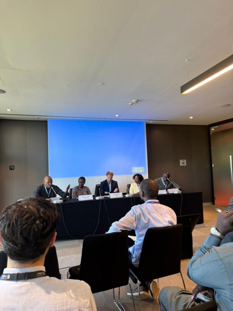 Salle de conférence lors des Journées Climat et Développement