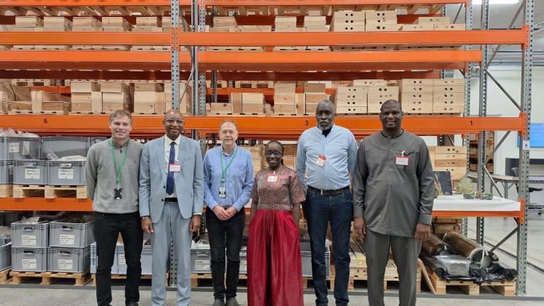 La délégation sénégalaise lors d'une visite d'installation en Norvège