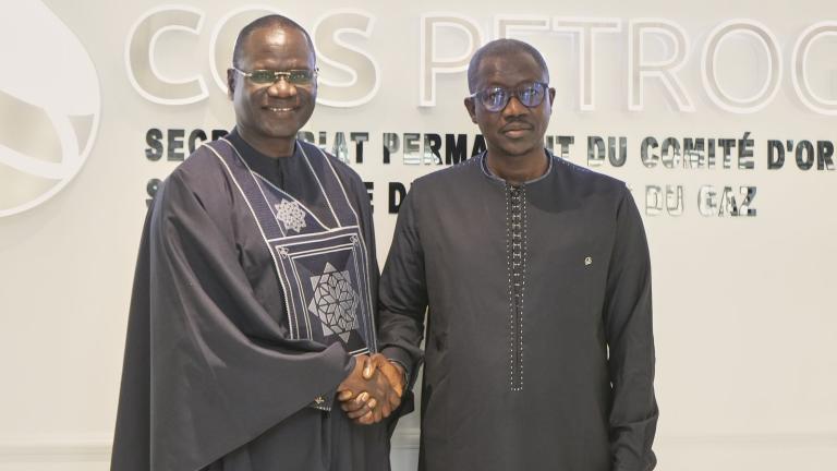 Visite du ministre de l'Énergie et du Pétrole au Secrétariat permanent du COS-PETROGAZ, le 24 juillet 2026